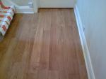 Oiled oak floor finished with Rubio Pure - after