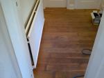 Oiled oak floor - before