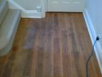 Oiled oak flooring - before
